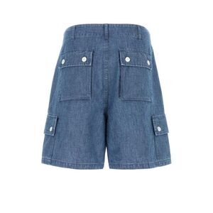 GIVENCHY Denim Cargo Shorts Men LIGHT BLUE Pants